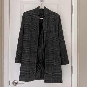 Gray Plaid Jacket